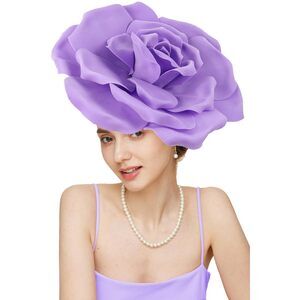 5434 Flower Fascinators Hat Tea Party Hats For Women Rose Fascinator